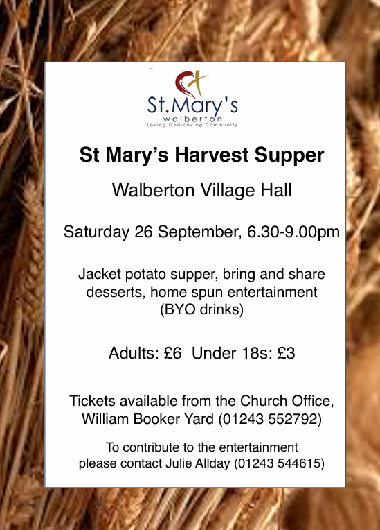 Harvest Supper 2026
